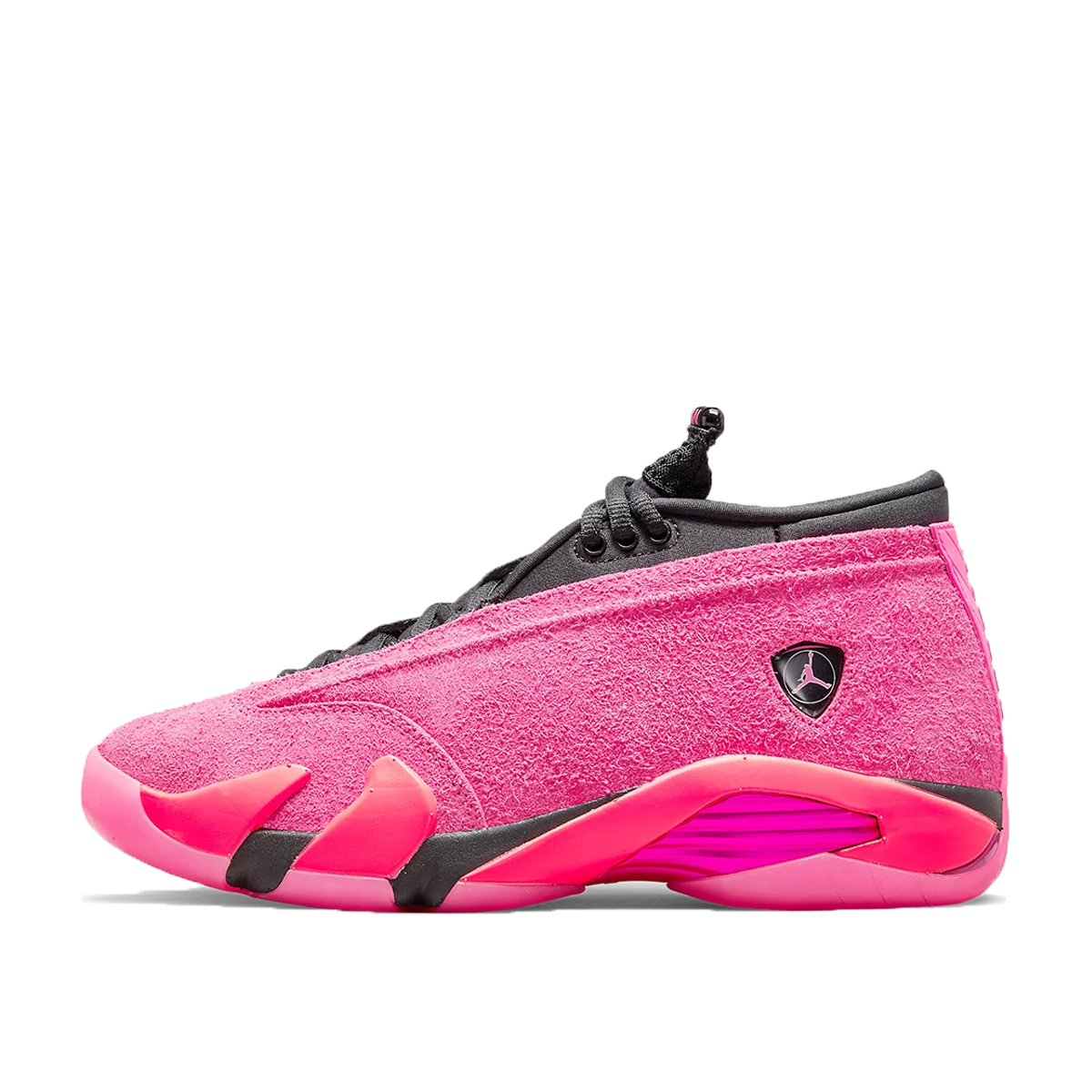 Air Jordan 14 Retro Low WMNS Shocking Pink (2021) SHOCKING PINK/BRIGHT CRIMSON-BLACK-METALLIC PURPLE sneaker – authenticated on KLEKT