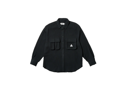 Palace Waffle Shirt Black (SS24)