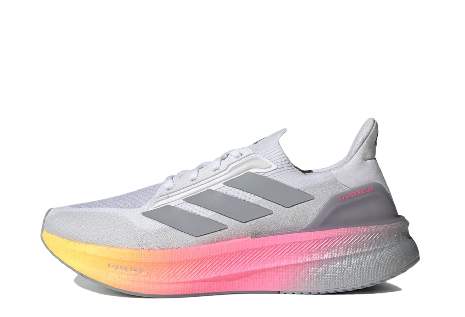 Adidas Ultraboost 5X 'Cloud White' (2024) Cloud White/Halo Silver/Lucid Pink sneaker – authenticated on KLEKT