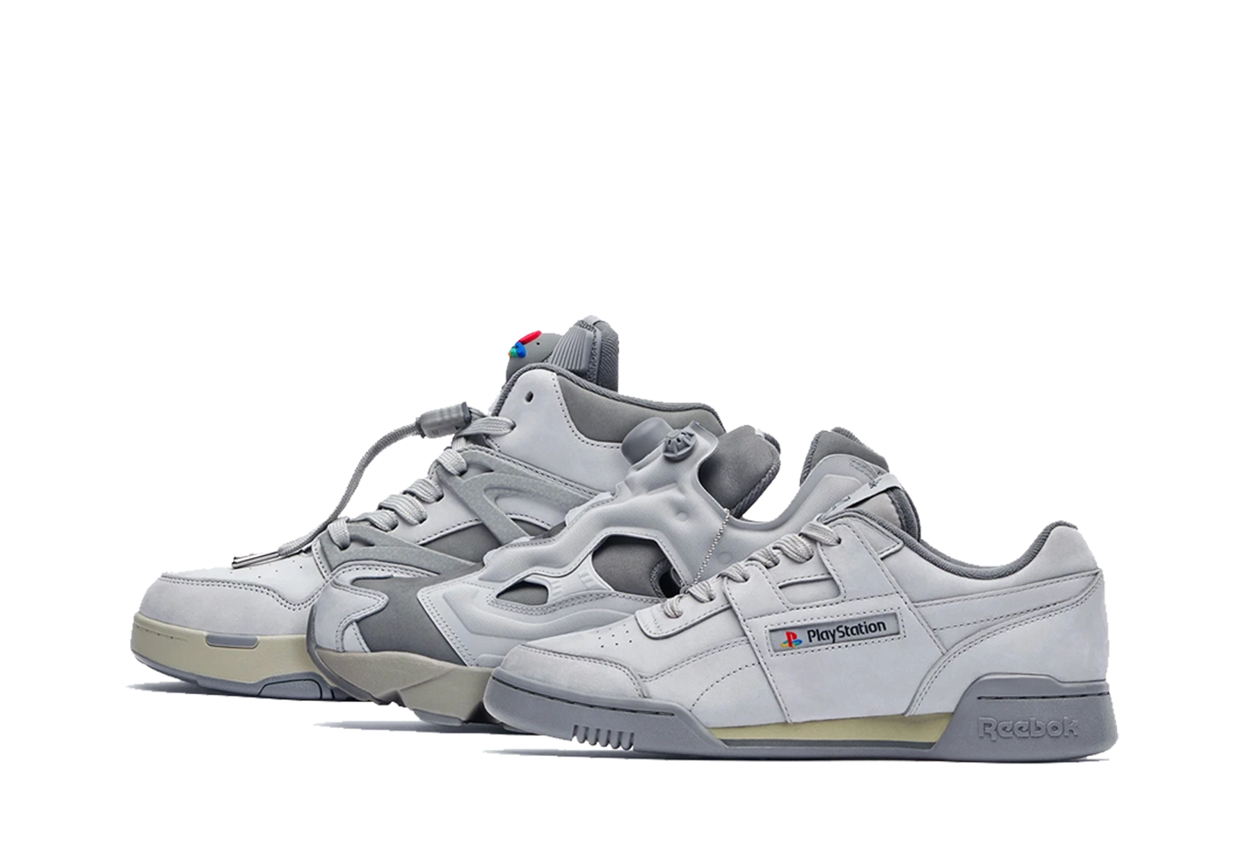 Reebok x PlayStation 30th Anniversary Stacking Box - 3 Pairs (2025) Grey sneaker – authenticated on KLEKT