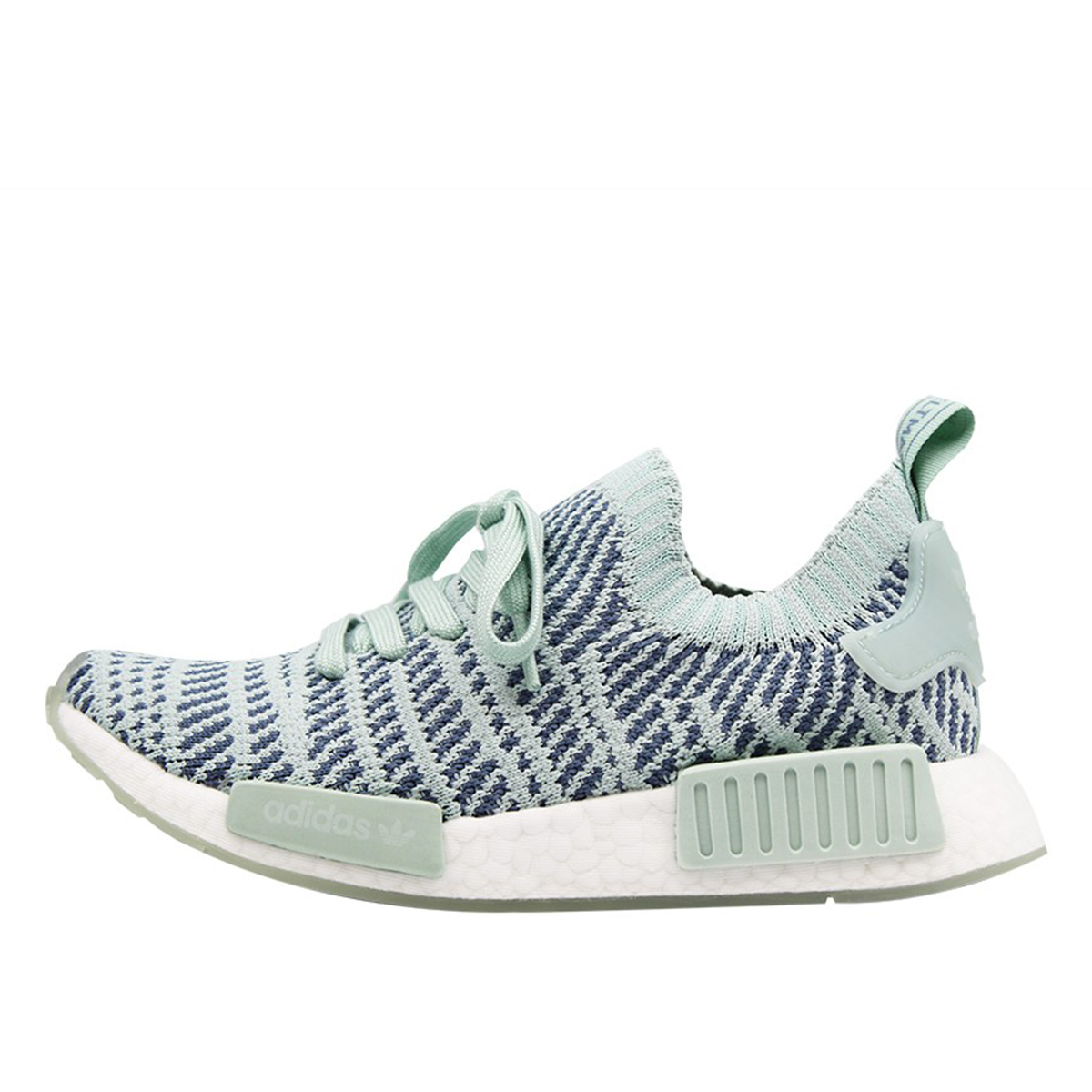 Adidas NMD R1 Primeknit PK STLT Ash Green Stealth Pack sneaker – authenticated on KLEKT