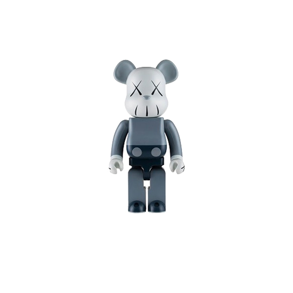 Kaws x Bearbrick Companion 1000% Grey/Blue (2006) GREY/BLUE sneaker – authenticated on KLEKT