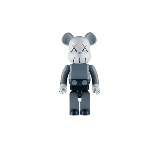 Kaws x Bearbrick Companion 1000% Grey/Blue (2006)