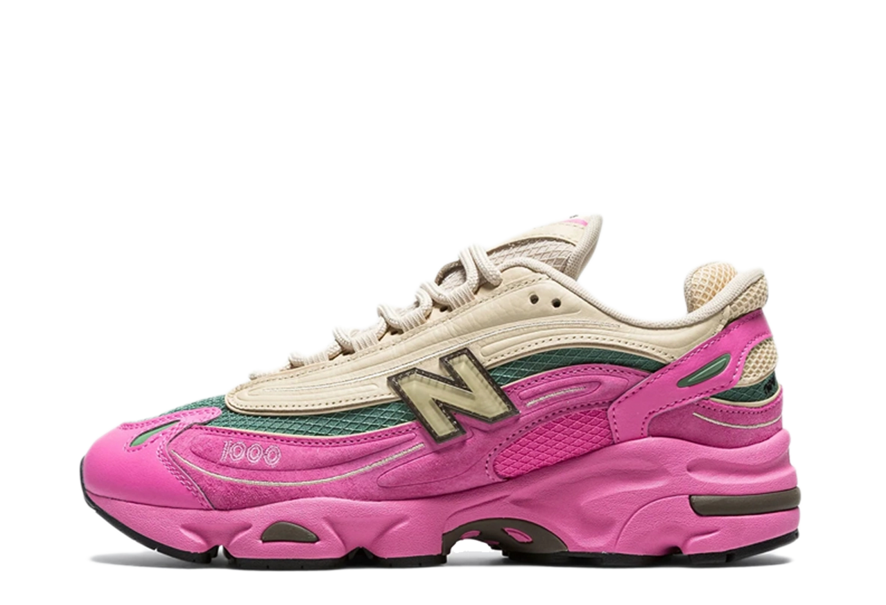 New Balance 1000 'Real Pink' (2024) Real Pink/Sandstone/Green sneaker – authenticated on KLEKT