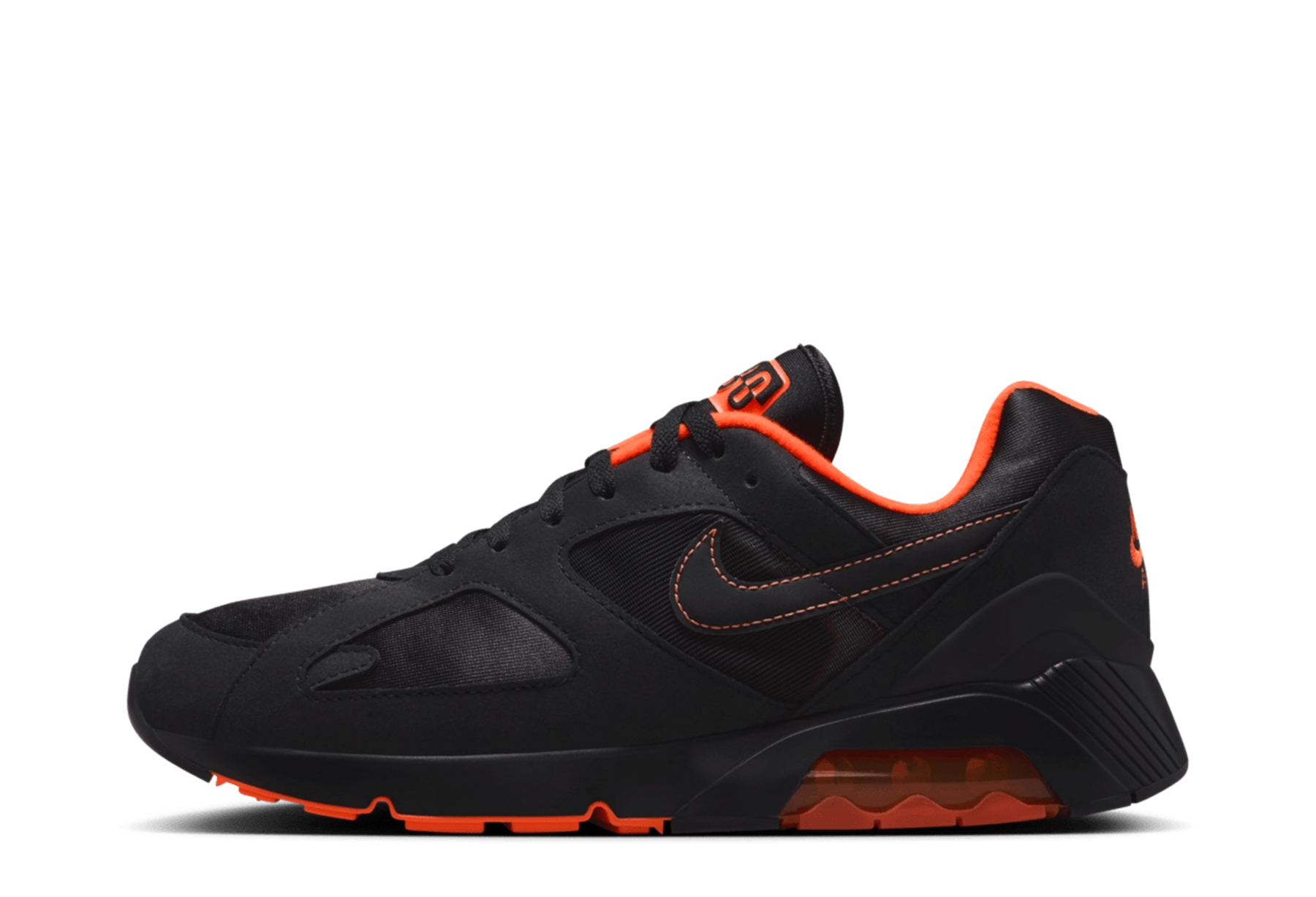 Nike Air Max 180 'Black & Hyper Crimson' (2024) Black/Hyper Crimson sneaker – authenticated on KLEKT