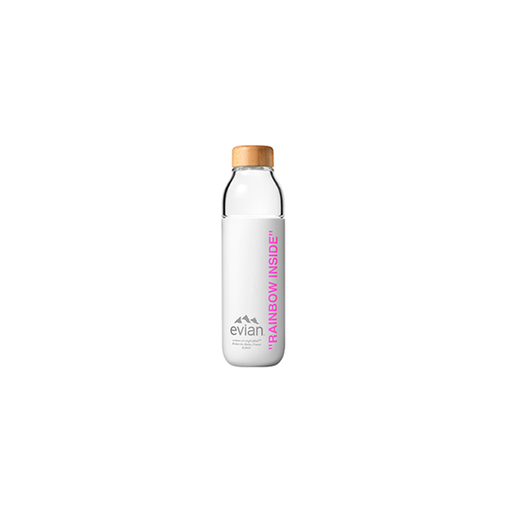 Evian x Virgil Abloh SOMA Water Bottle Bright Pink (500ml) (2019)