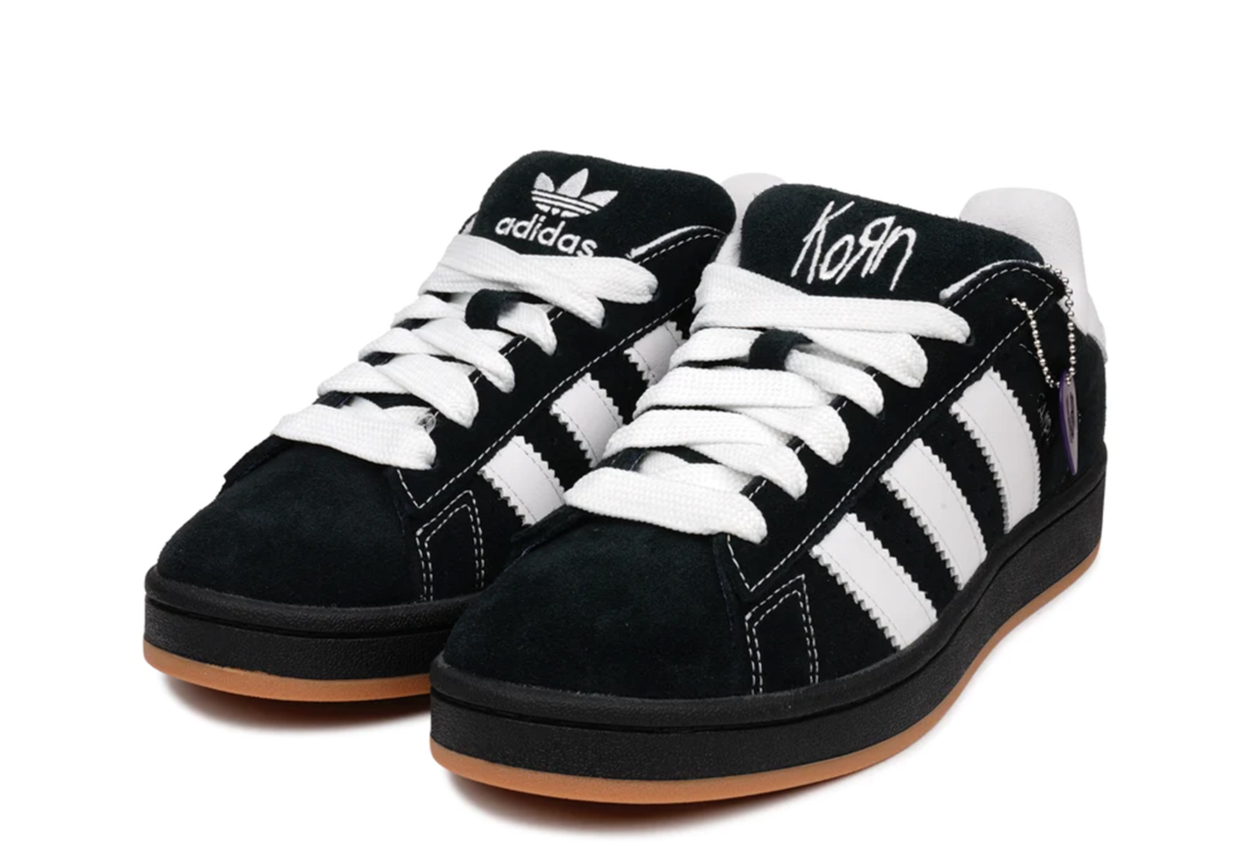 Adidas x Korn Campus 00s 'Black' (2023) Black/White/Gum sneaker – authenticated on KLEKT