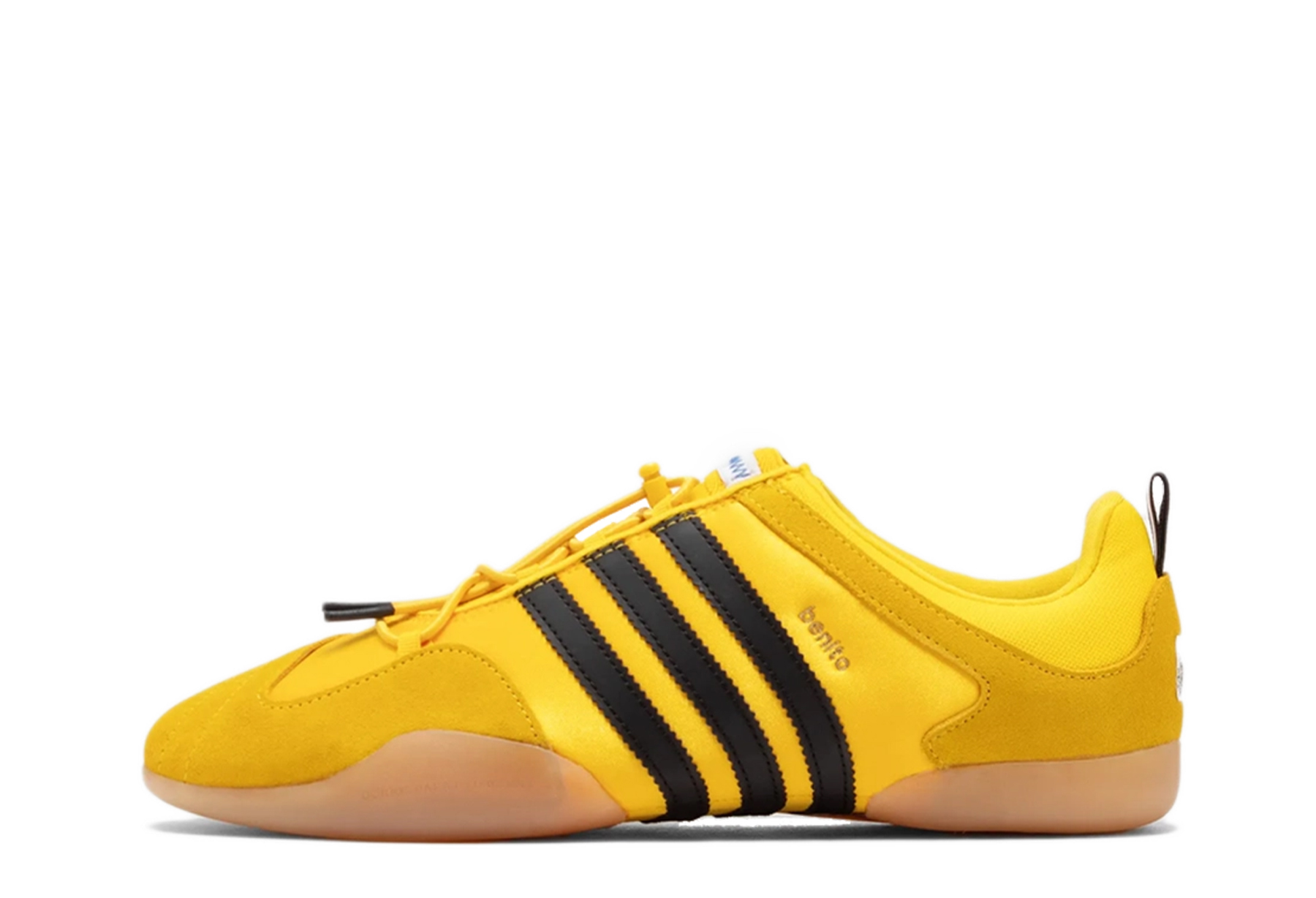 Adidas x Bad Bunny Ballerina 'Bold Gold' (2025) Bold Gold/Black/Gum sneaker – authenticated on KLEKT