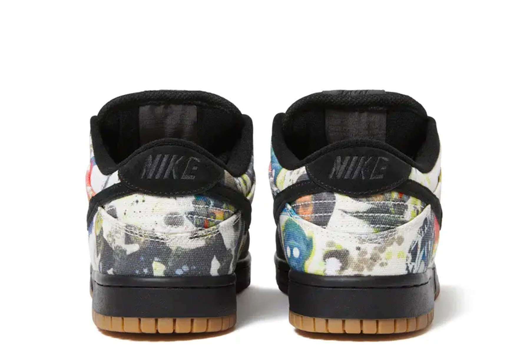 Nike SB x Supreme Dunk Low 'Rammellzee' (2023) BLACK/MULTI sneaker – authenticated on KLEKT