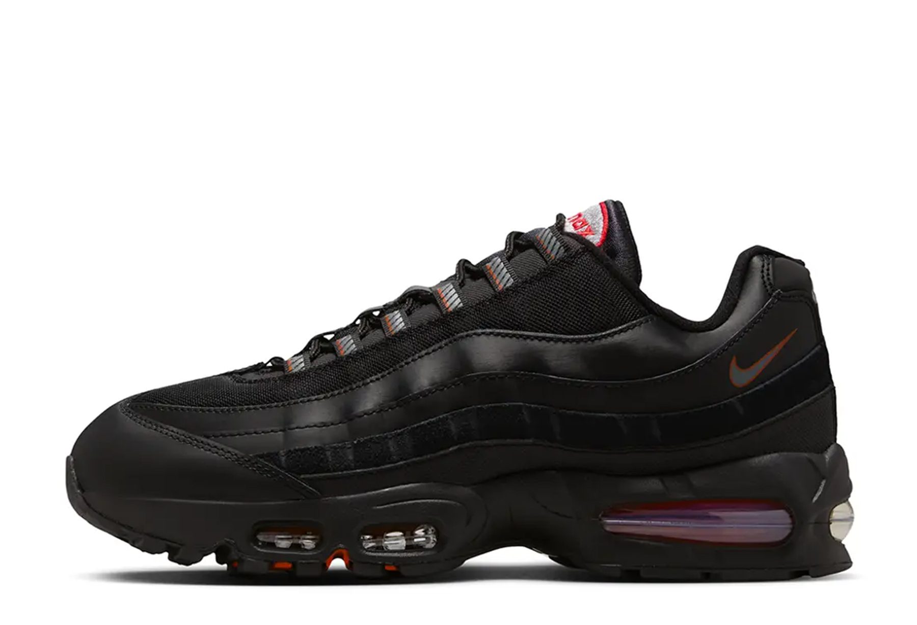 Nike Air Max 95 OG 'Black Grey Red' (2025) BLACK sneaker – authenticated on KLEKT