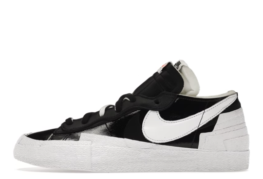 Nike x Sacai Blazer Low Black Patent Leather (2022)
