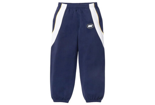 Supreme x Nike Paneled Sweatpant 'Navy' (FW26)