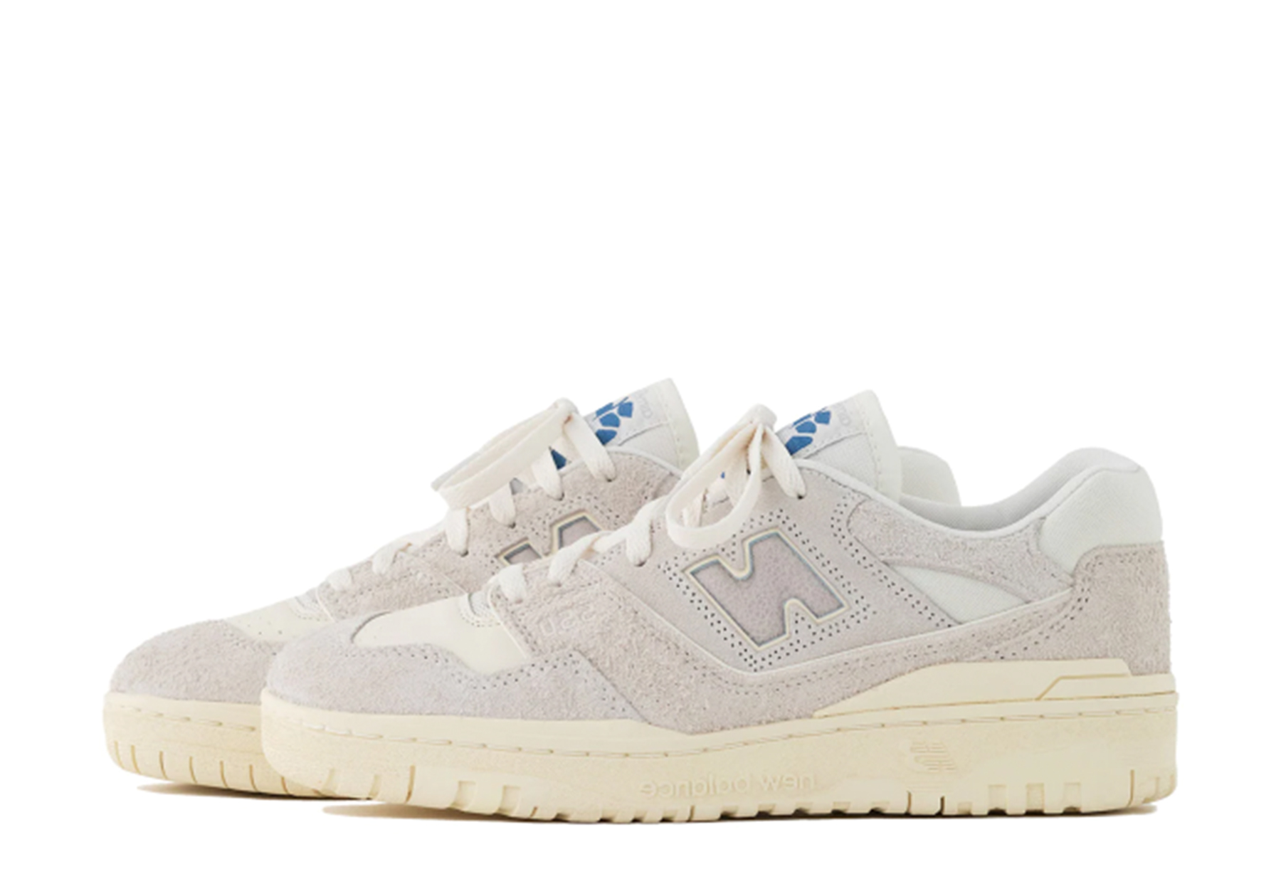 New Balance x Aime Leon Dore 550 'Basketball Oxfords' Grey Suede (2022) GREY/WHITE/BLUE sneaker – authenticated on KLEKT