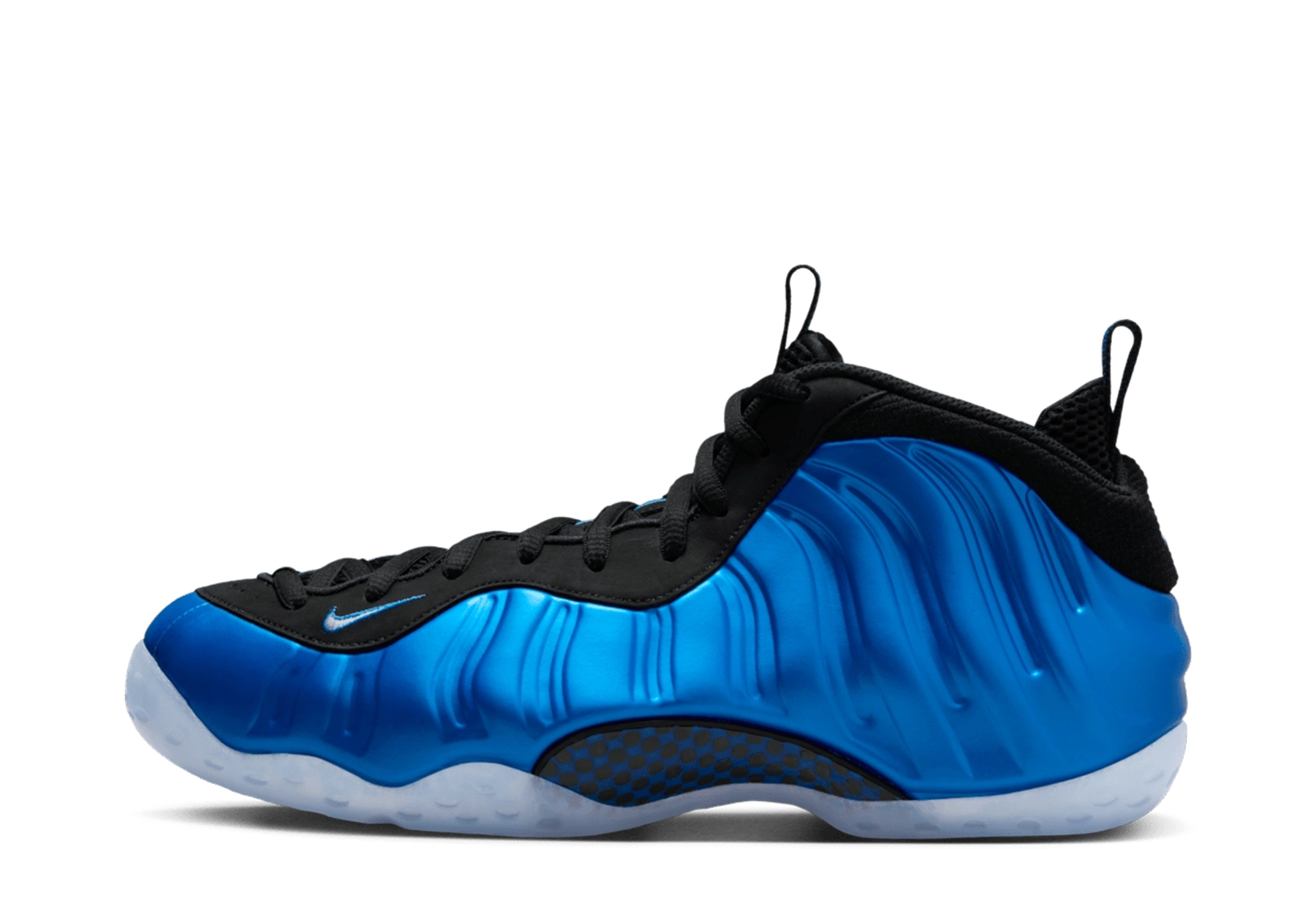 Nike Air Foamposite One 'Royal' (2024) Dark Neon Royal/Black/Clear/White sneaker – authenticated on KLEKT