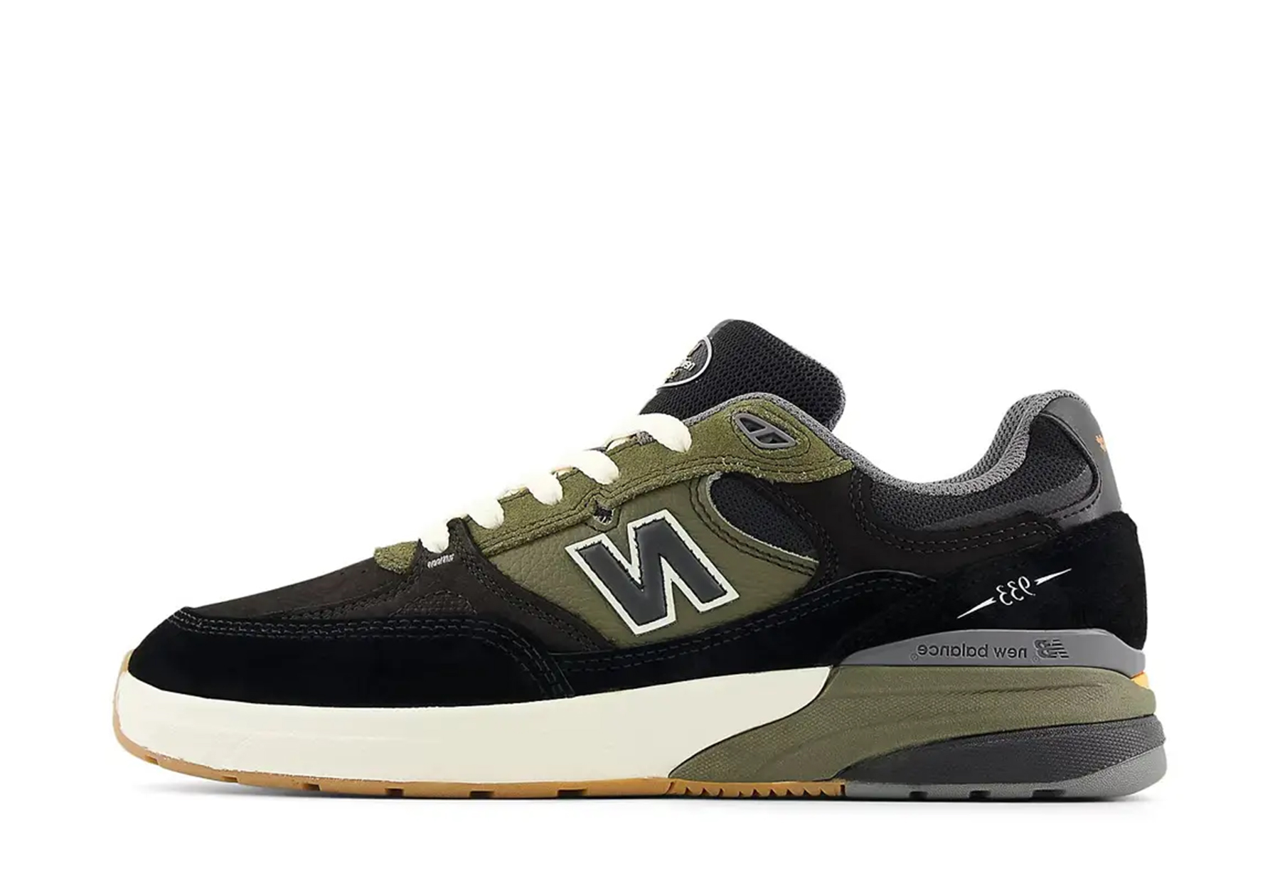 New Balance Numeric x Andrew Reynolds 933 'Black Olive' (2025) GREEN sneaker – authenticated on KLEKT