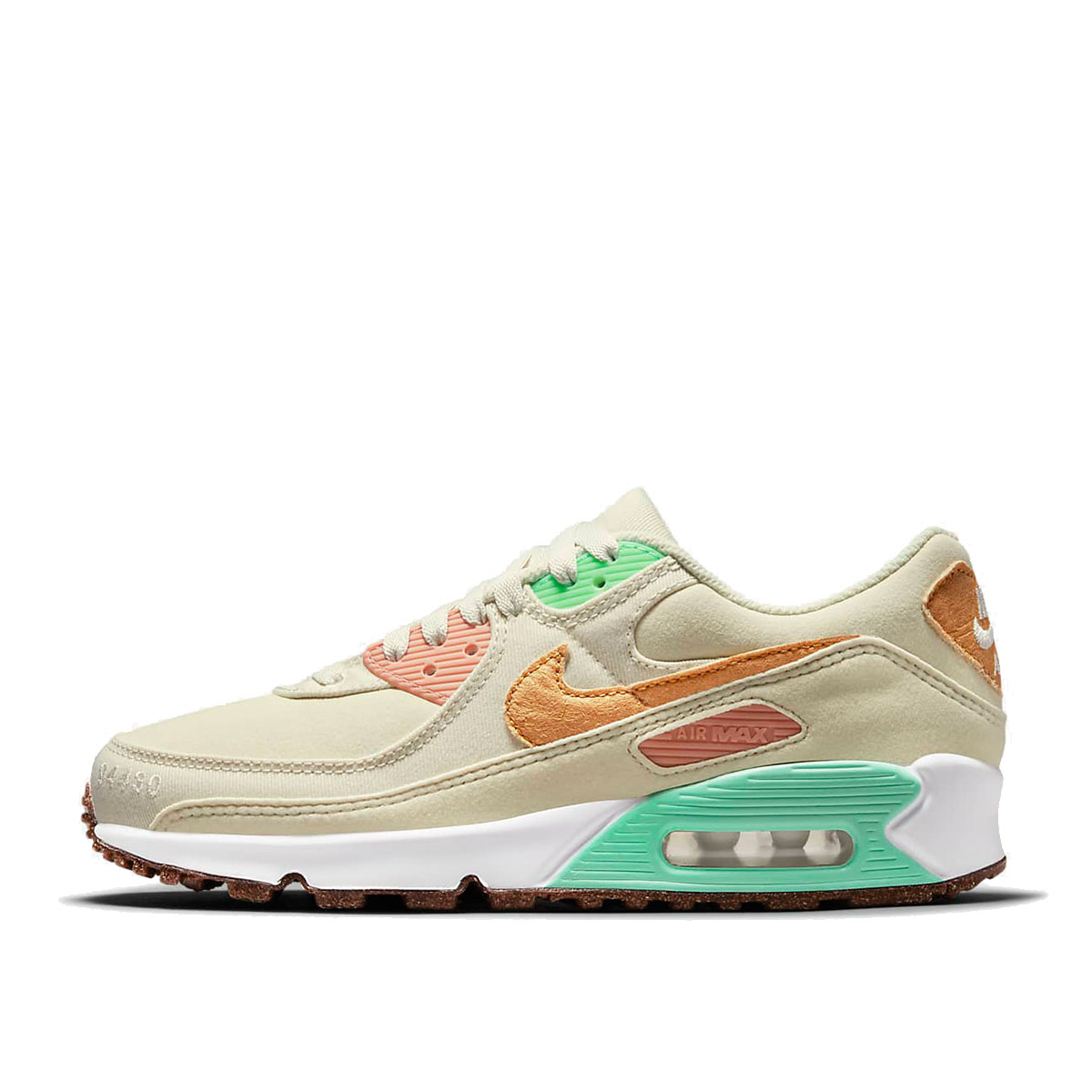 Nike WMNS Air Max 90 Happy Pineapple (2021) PINEAPPLE/PEACH/GREEN/GREY sneaker – authenticated on KLEKT