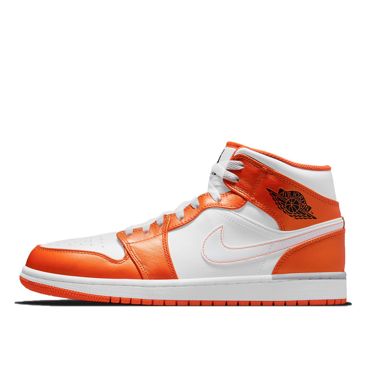 Air Jordan 1 Mid Metallic Orange (2021) ELECTRO ORANGE/BLACK-WHITE sneaker – authenticated on KLEKT