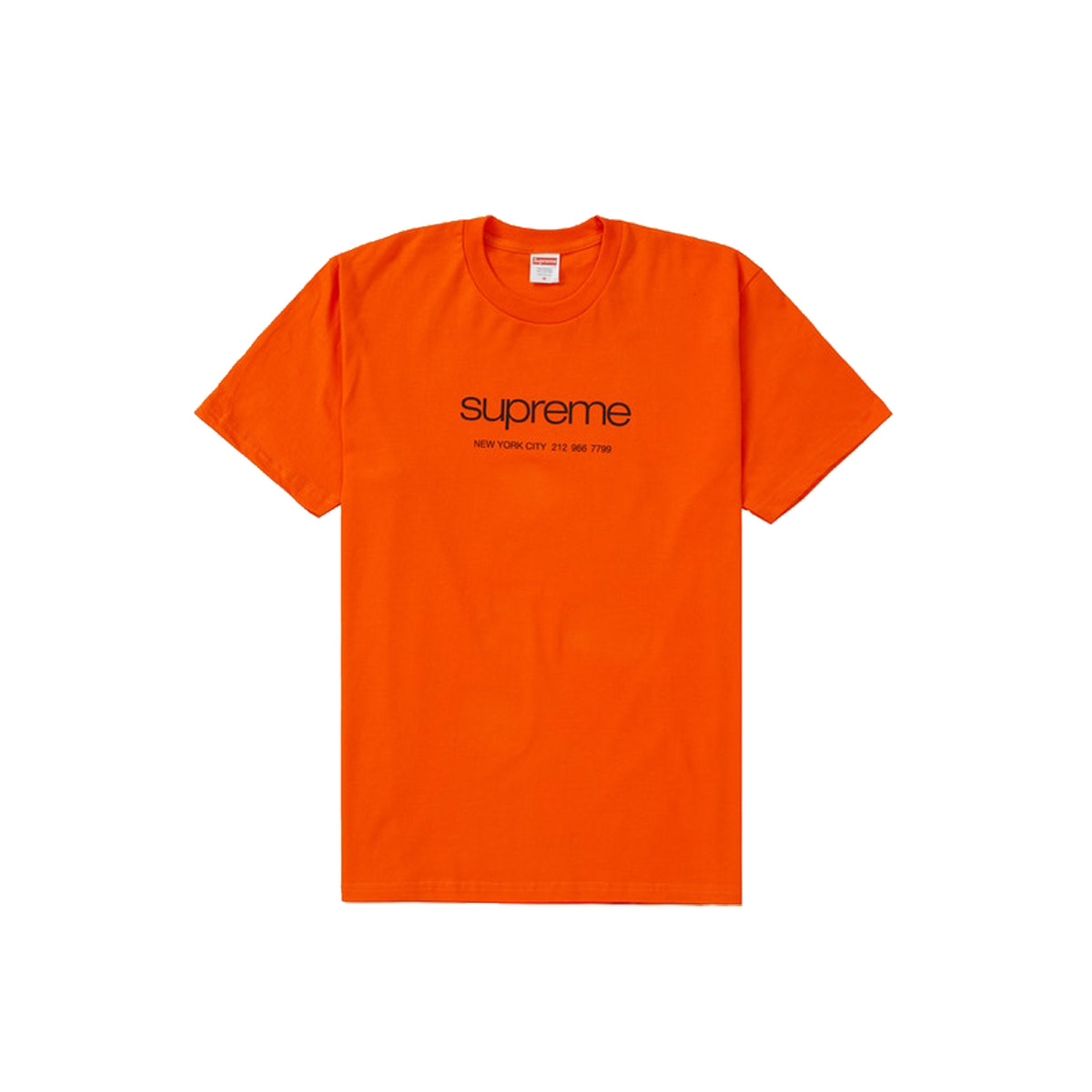 Supreme Shop Tee Orange (SS20) sneaker – authenticated on KLEKT