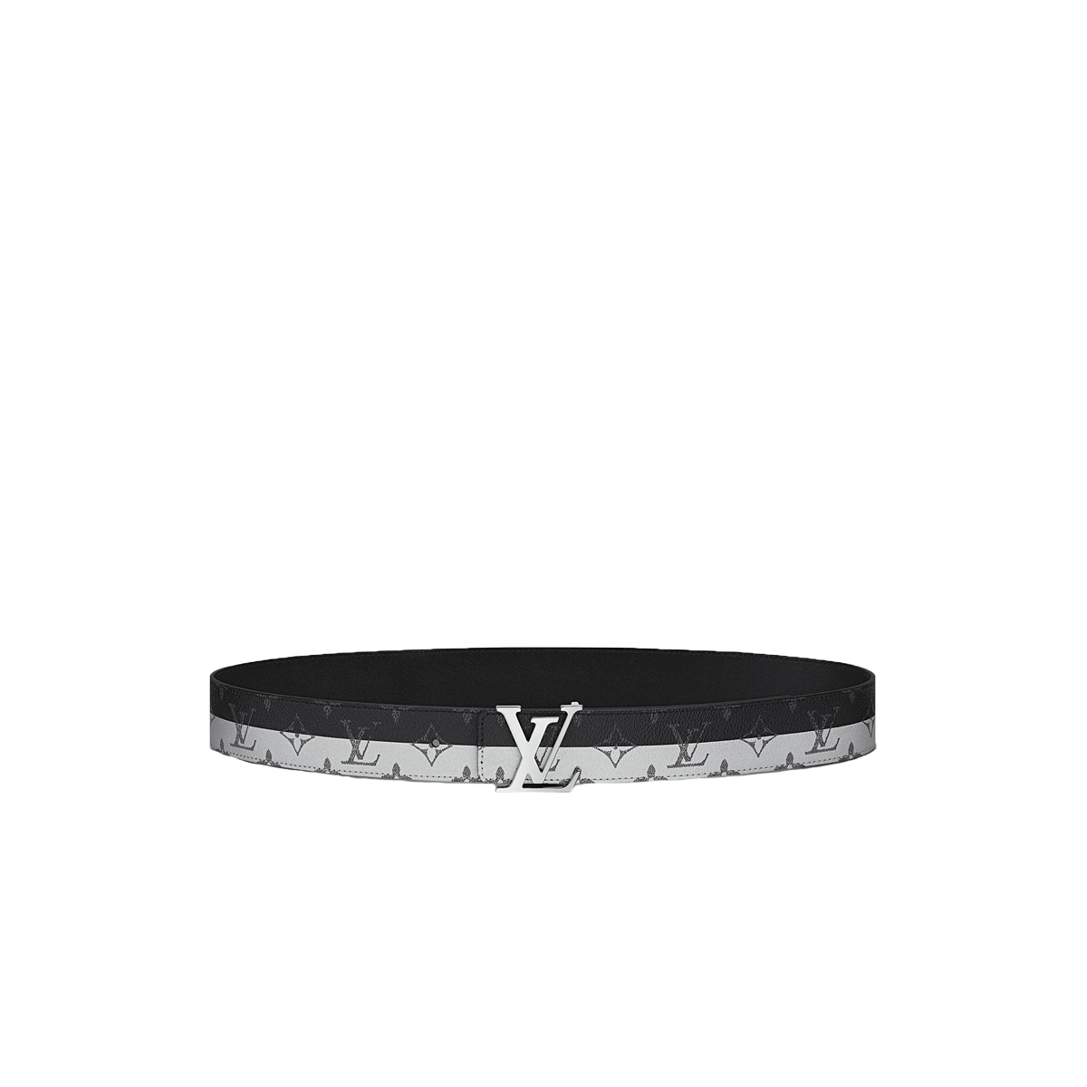 Louis Vuitton Initiales Monogram Eclipse Split Outdoor 40mm Black/White Belt BLACK/WHITE/GREY/SILVER sneaker – authenticated on KLEKT