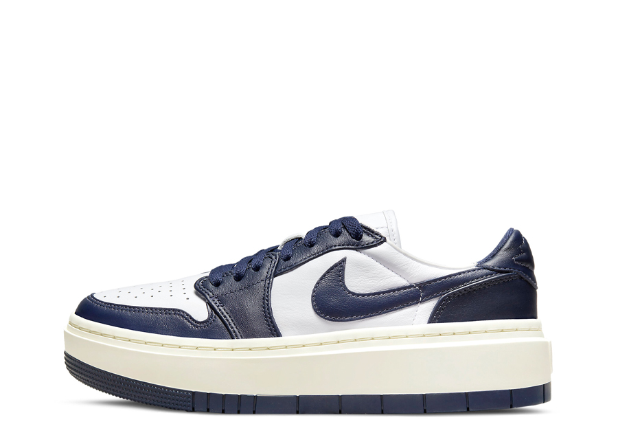 Air Jordan 1 Low WMNS  LV8D Midnight Navy (2022) White/Midnight Navy sneaker – authenticated on KLEKT