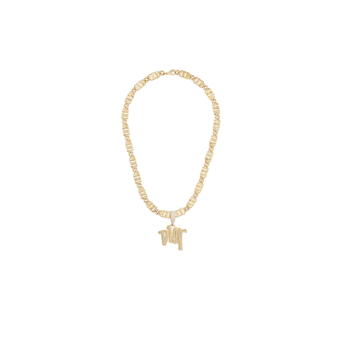 Luxury Dior And Shawn Chain Link Gold Necklace (SS20) GOLD sneaker – authenticated on KLEKT