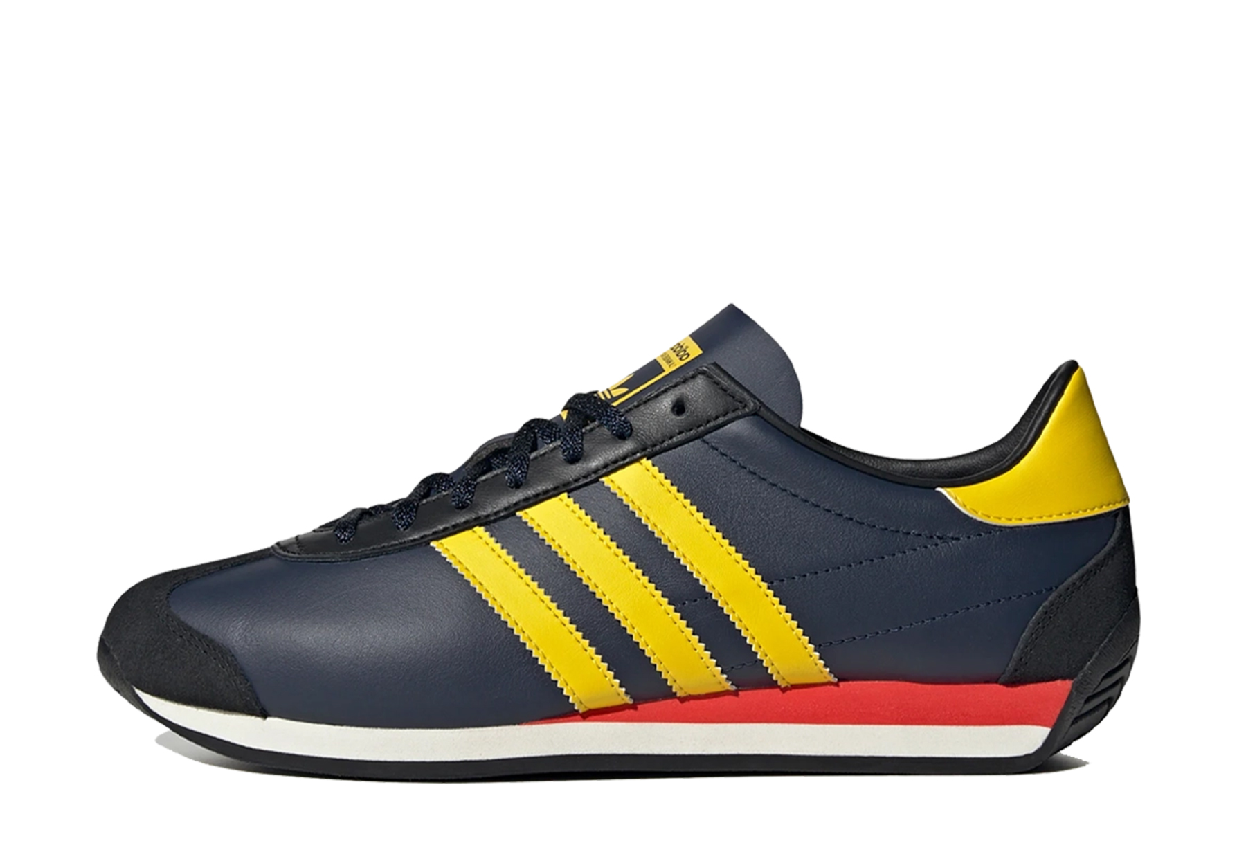 Adidas Country OG 'Night Indigo' (2024) Night Indigo/Yellow/Bright Red sneaker – authenticated on KLEKT