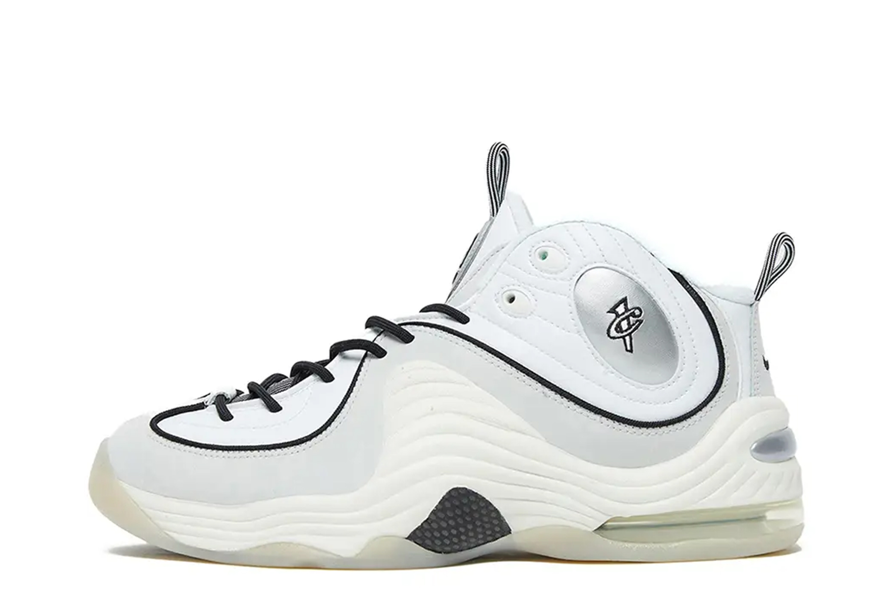 Nike Air Max Penny 2 EMB White Black Chrome (2023) BLACK/CHROME sneaker – authenticated on KLEKT