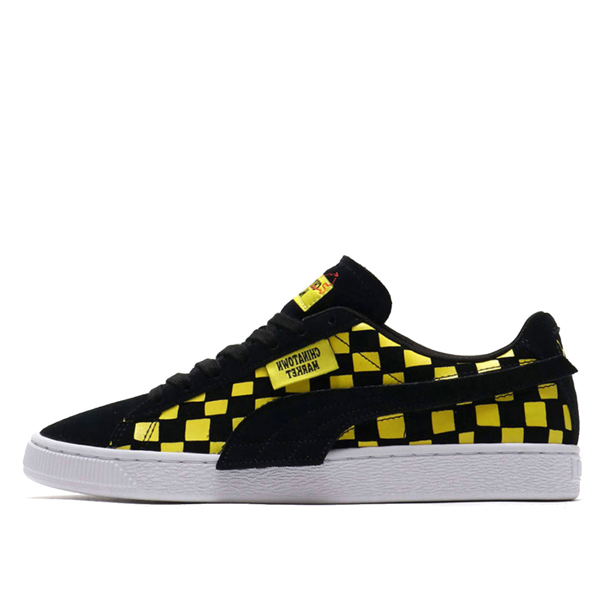 Puma x Chinatown Market Suede Black Yellow (2019) sneaker – authenticated on KLEKT