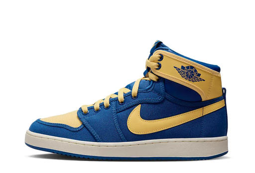 Air Jordan 1 KO 'True Blue Topaz Gold' (2023)