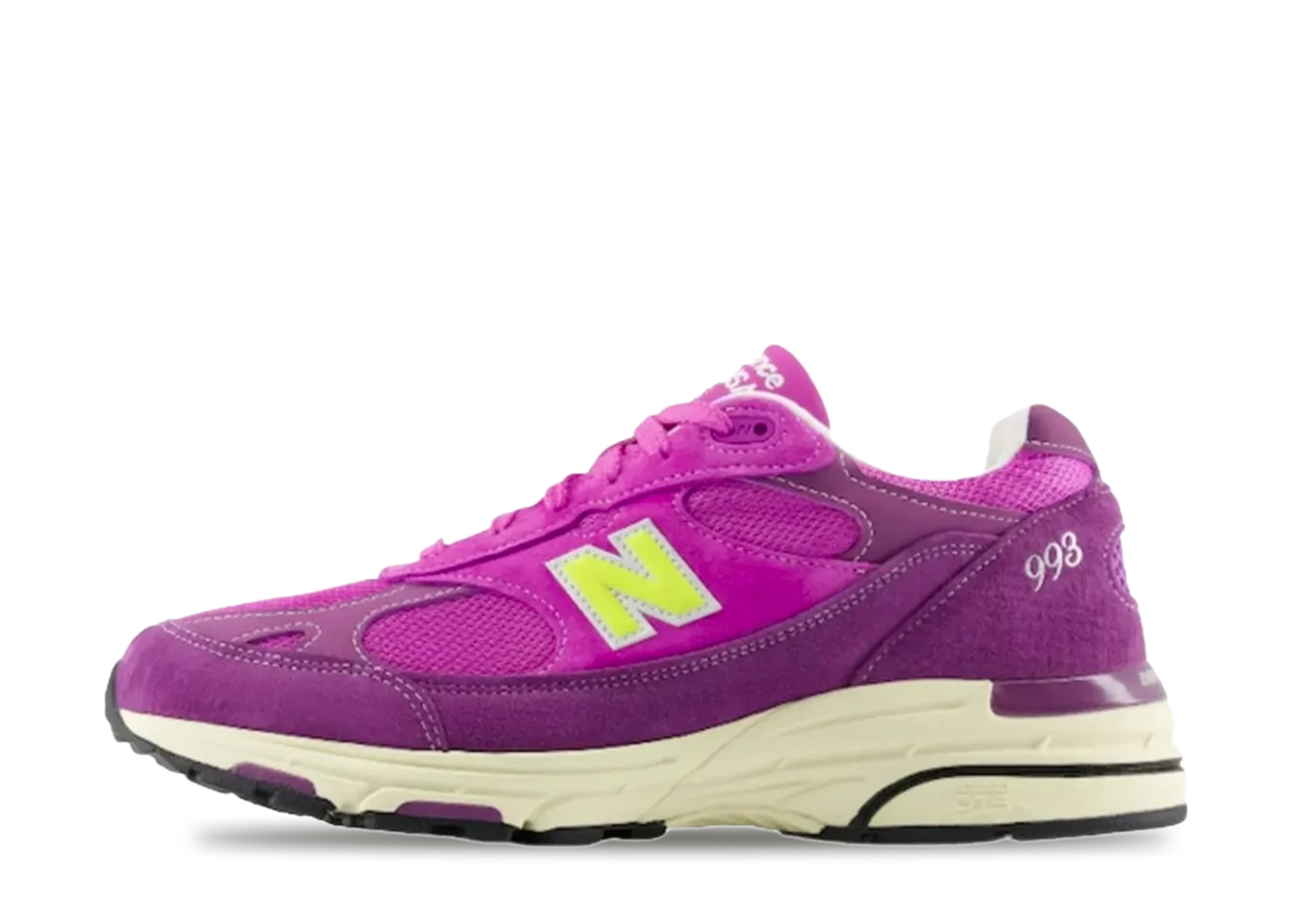 New Balance 993 Made in USA 'Passion Fruit' (2026) Passion Fruit/Dusted Grape/Firefly sneaker – authenticated on KLEKT