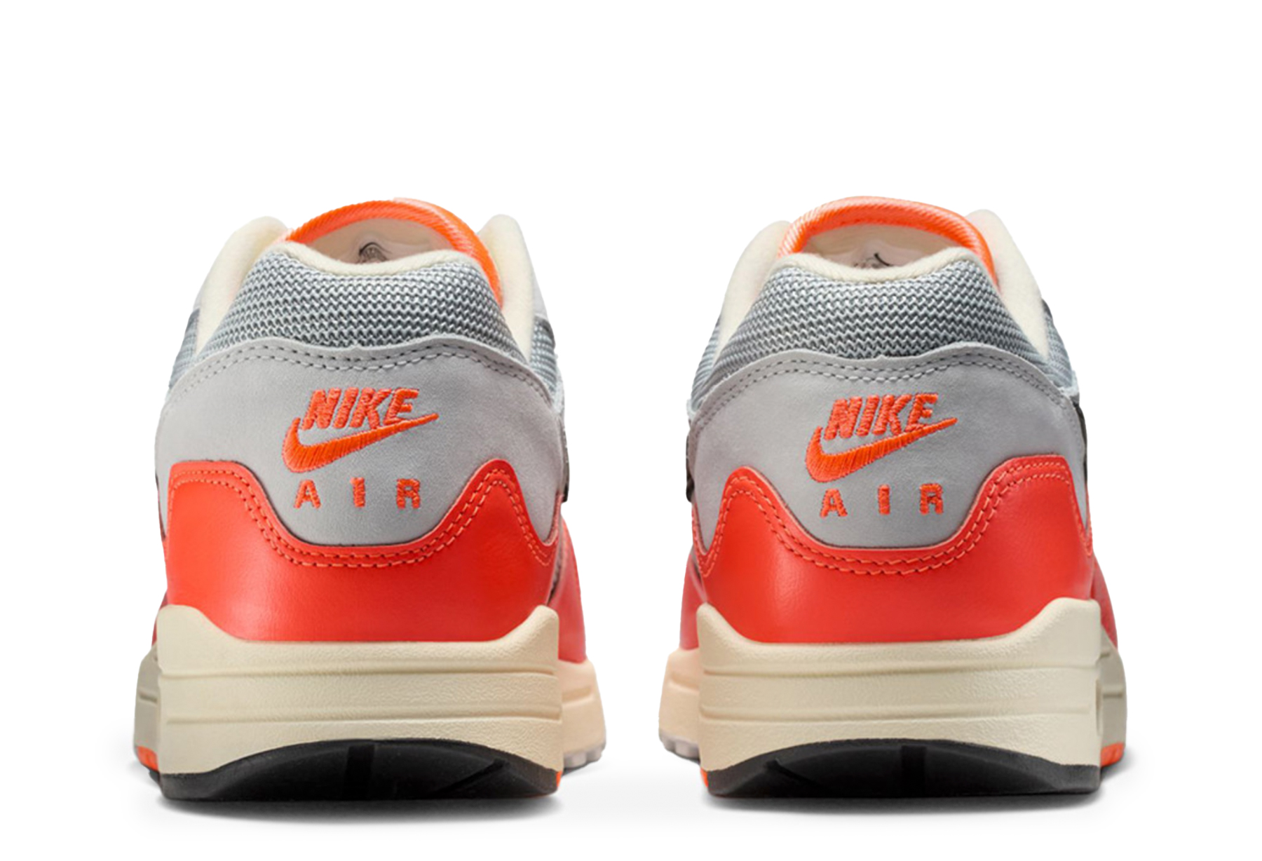 Nike x Patta Air Max 1 ’87 'Hyper Crimson' (2026) Hyper Crimson/BlackPure Platinum sneaker – authenticated on KLEKT