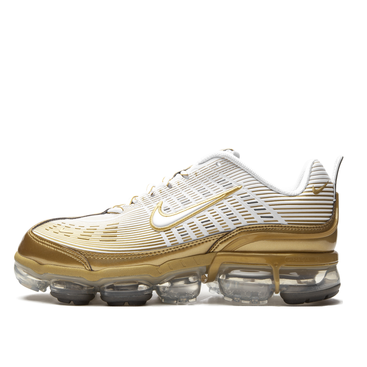 Nike Air VaporMax 360 White Metallic Gold (2020) WHITE/BLACK/REFLECT SILVER/METALLIC GOLD sneaker – authenticated on KLEKT