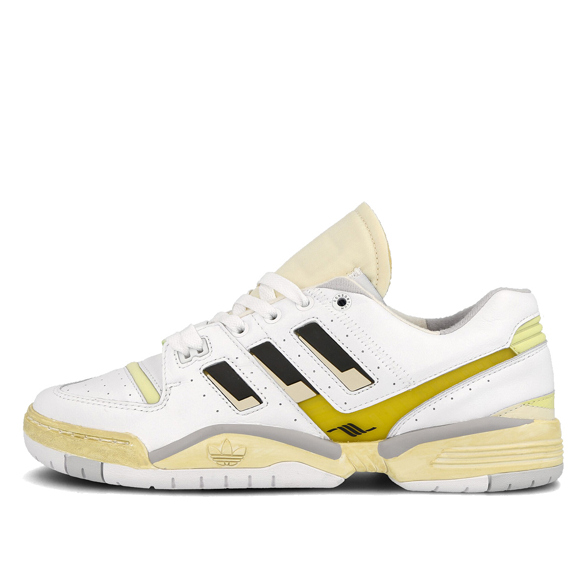 Adidas x Highs and Lows Consortium Torsion Edberg (2019) White / Yellow sneaker – authenticated on KLEKT