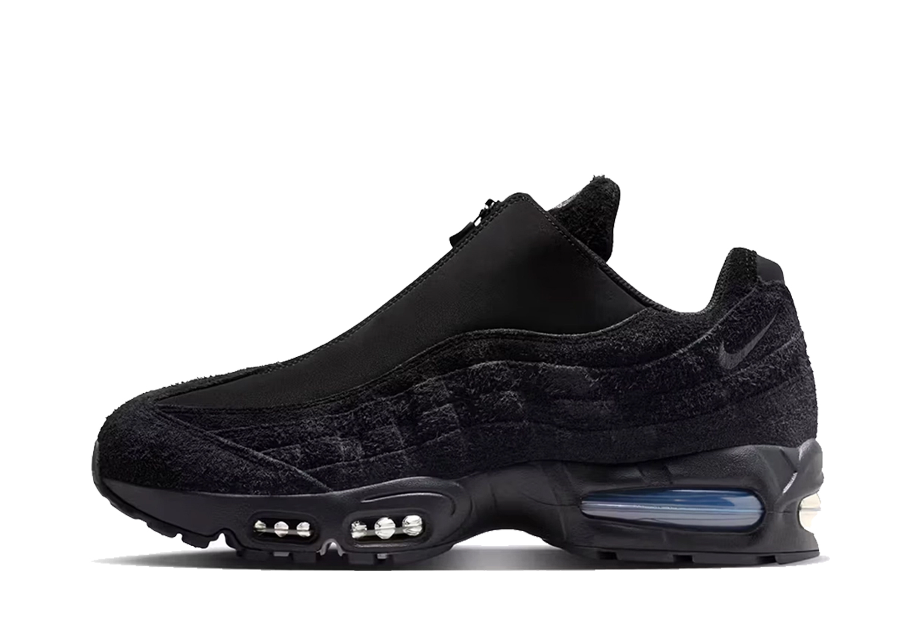 Nike Air Max 95 Zip 'Black' (2025) Black/Metallic Cool Grey/White/Anthracite sneaker – authenticated on KLEKT