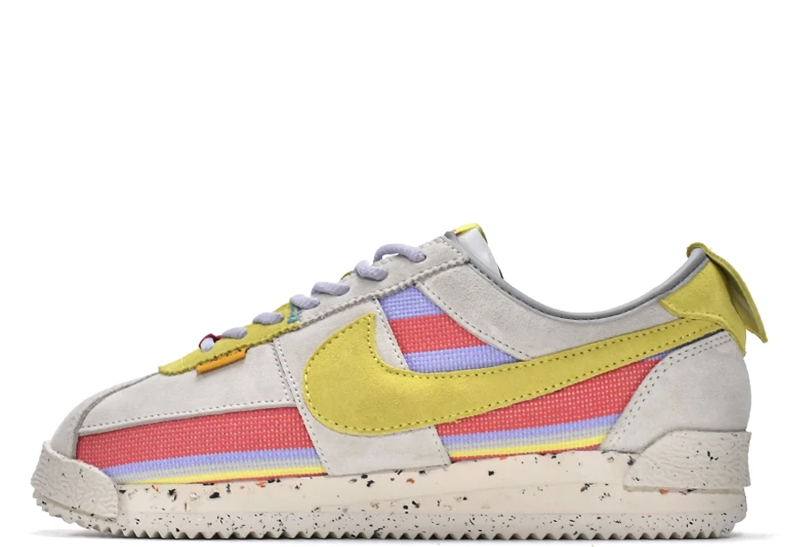 Nike x Union LA Cortez White/Yellow (2022)  SAIL/LEMON FROST/LIGHT VIOLET sneaker – authenticated on KLEKT