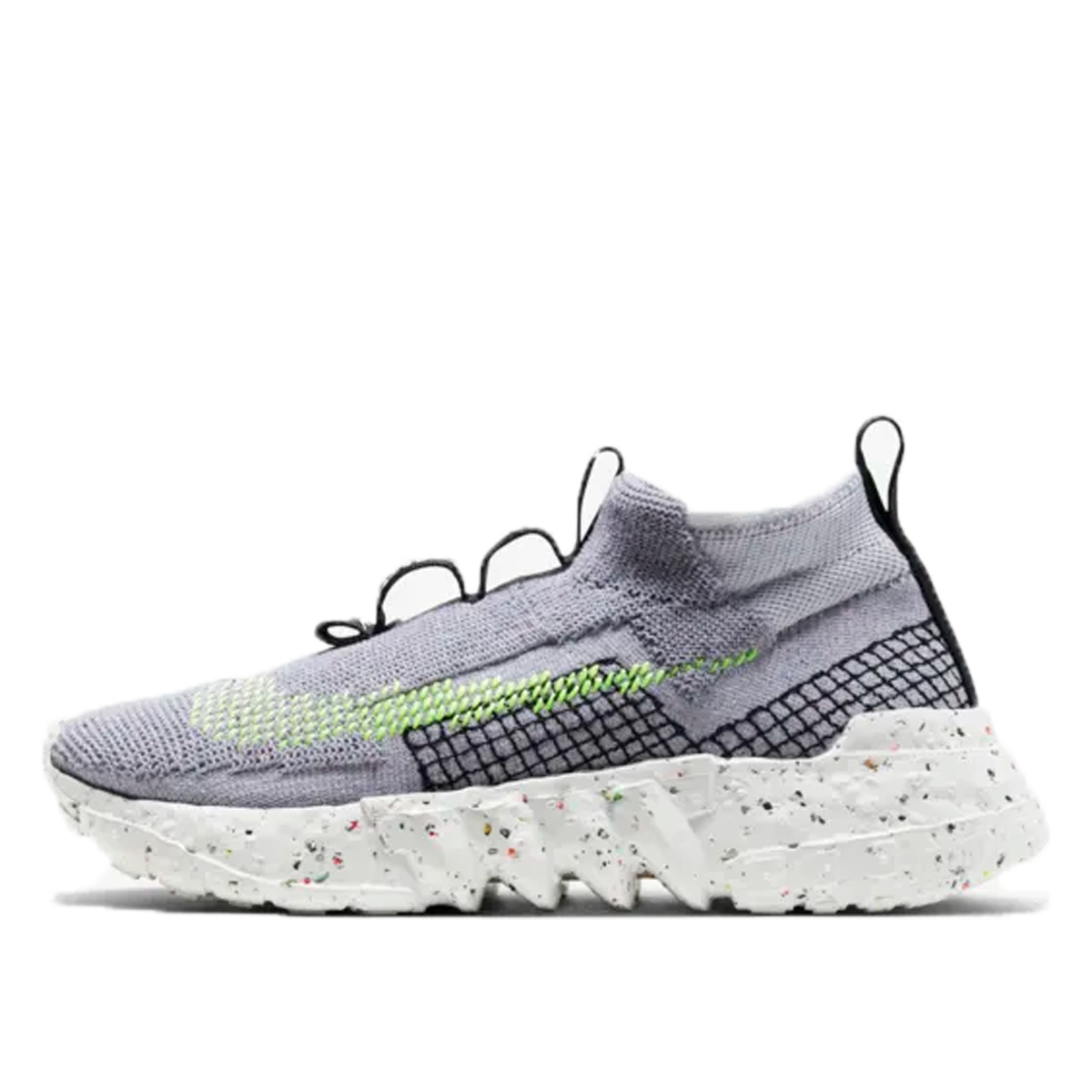 Nike Space Hippie 02 Grey Volt (2020) sneaker – authenticated on KLEKT