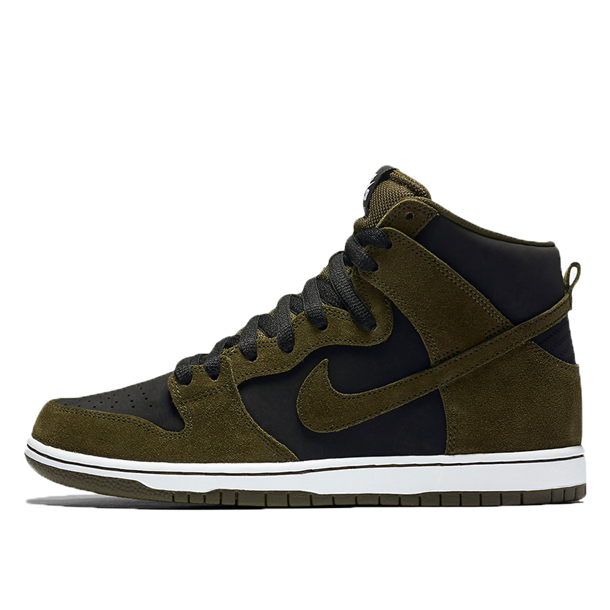 Nike SB Dunk High Pro Loden (2017) MEDIUM OLIVE/BLACK/WHITE sneaker – authenticated on KLEKT
