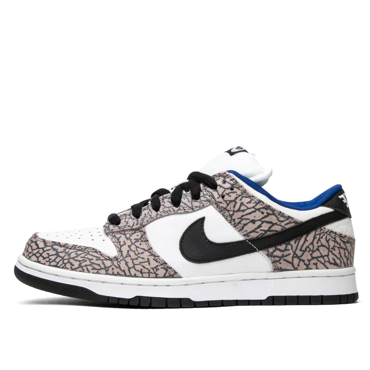 Nike SB x Supreme Dunk Low 'White Cement' (2002) sneaker – authenticated on KLEKT
