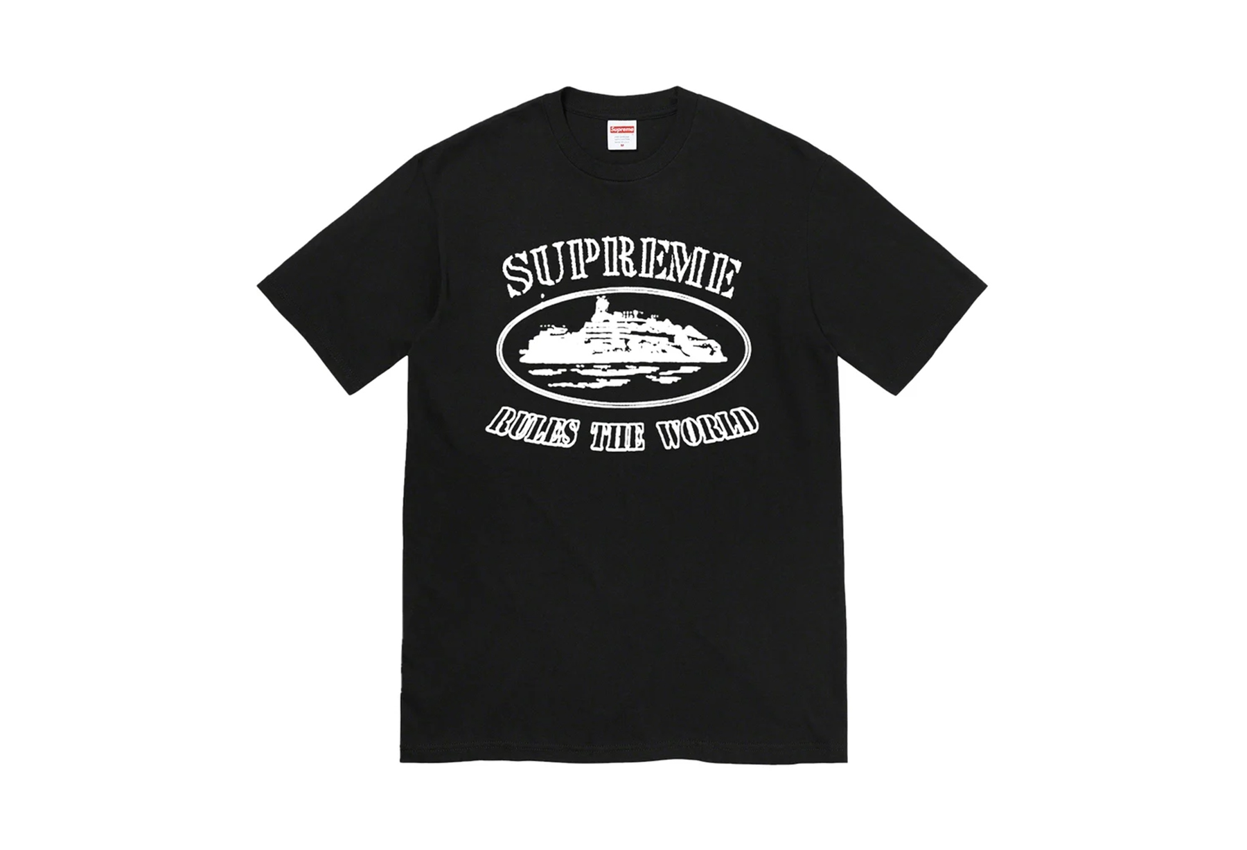 Supreme x Corteiz Rules The World Tee Black (FW23) BLACK sneaker – authenticated on KLEKT