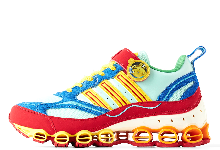 Adidas x Kerwin Frost Microbounce Strap (2022) Multi/Yellow/Scarlet sneaker – authenticated on KLEKT