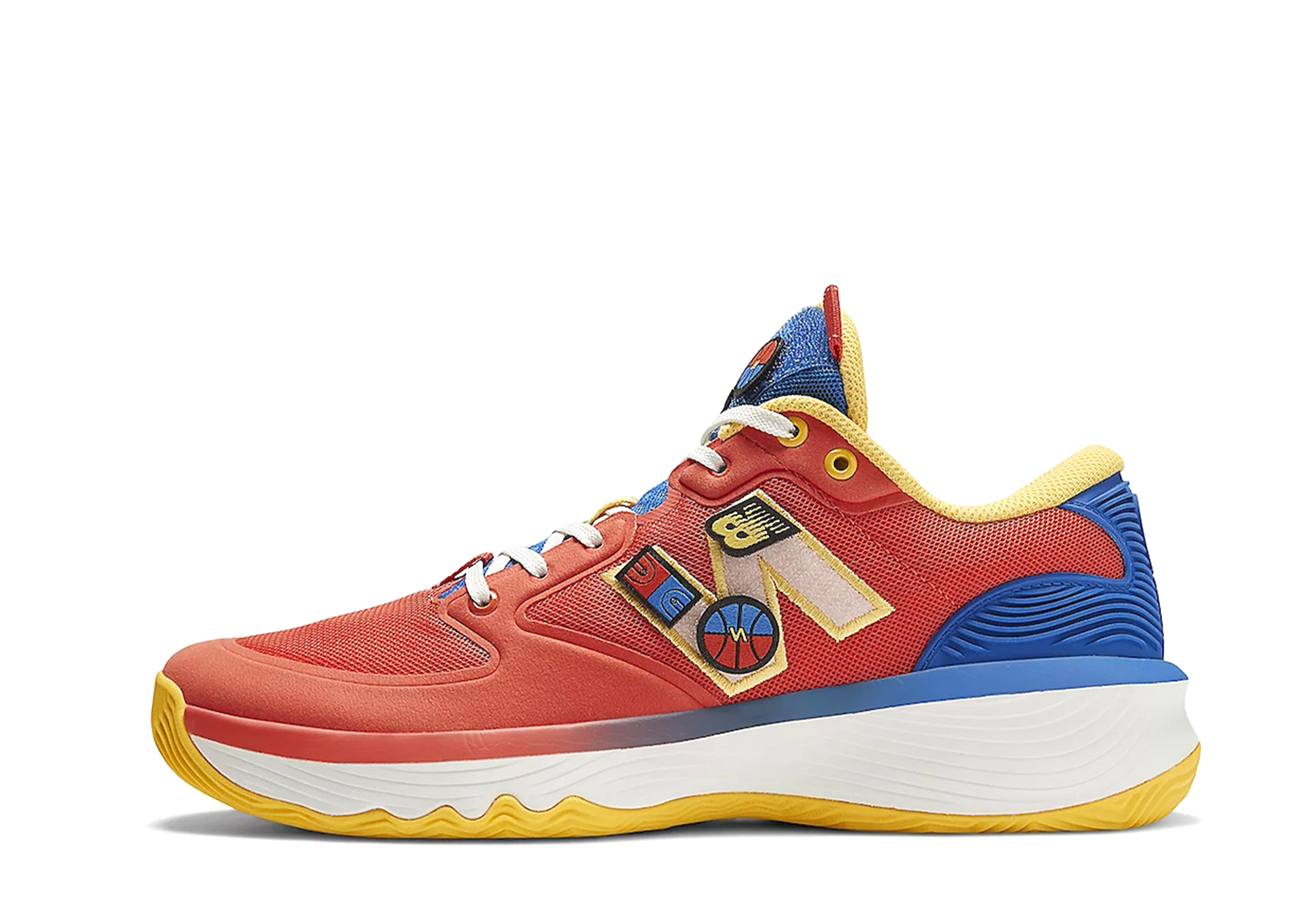 New Balance HESI LOW 'Letterman' (2023) Neo Flame/Cobalt-True Yellow sneaker – authenticated on KLEKT