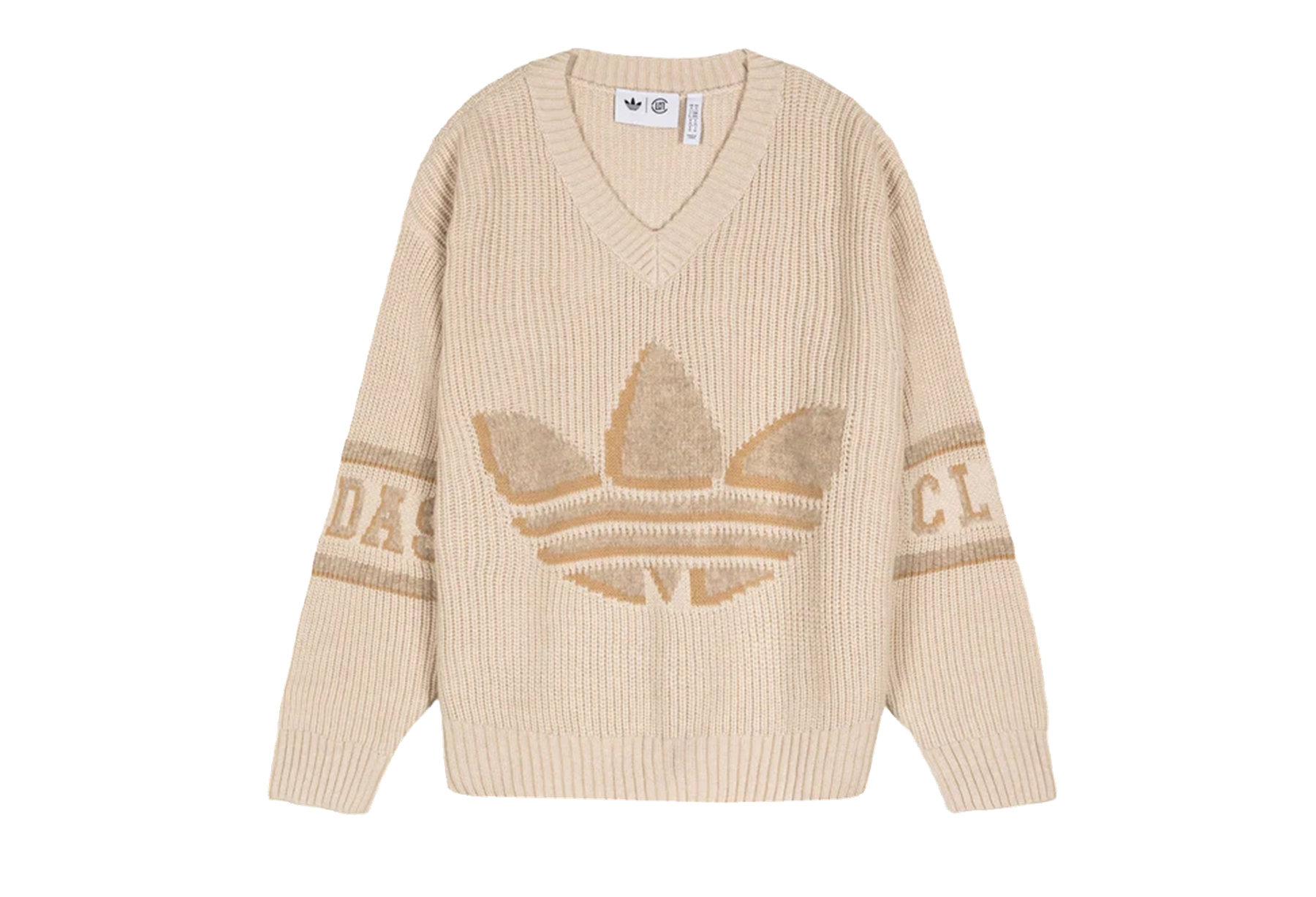 Adidas x CLOT By Edison Chen Crochet Sweatshirt 'Warm Sandstone' (2025) Warm Sandstone sneaker – authenticated on KLEKT