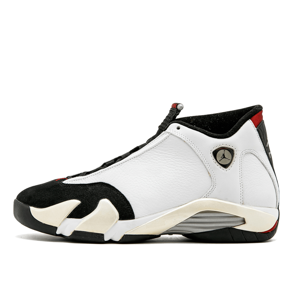 Air Jordan 14 OG Black Toe (1998) sneaker – authenticated on KLEKT