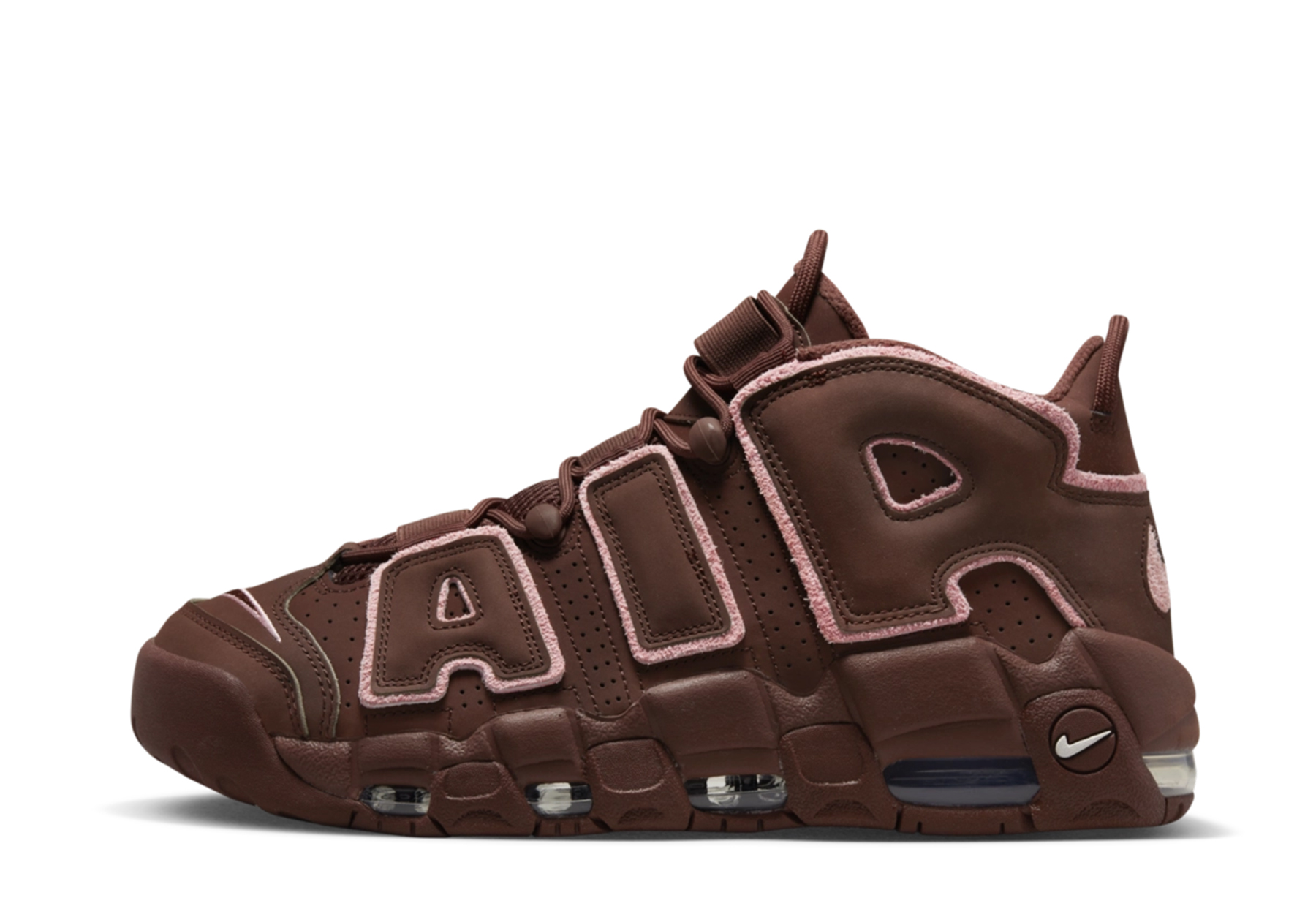 Nike Air More Uptempo 'Valentine’s Day' (2023) Brown/Pink sneaker – authenticated on KLEKT