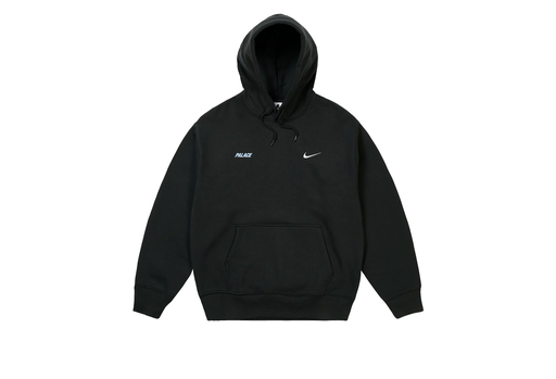 Palace x Nike Font Swoosh Hood 'Black' (SS26) – authenticated on KLEKT
