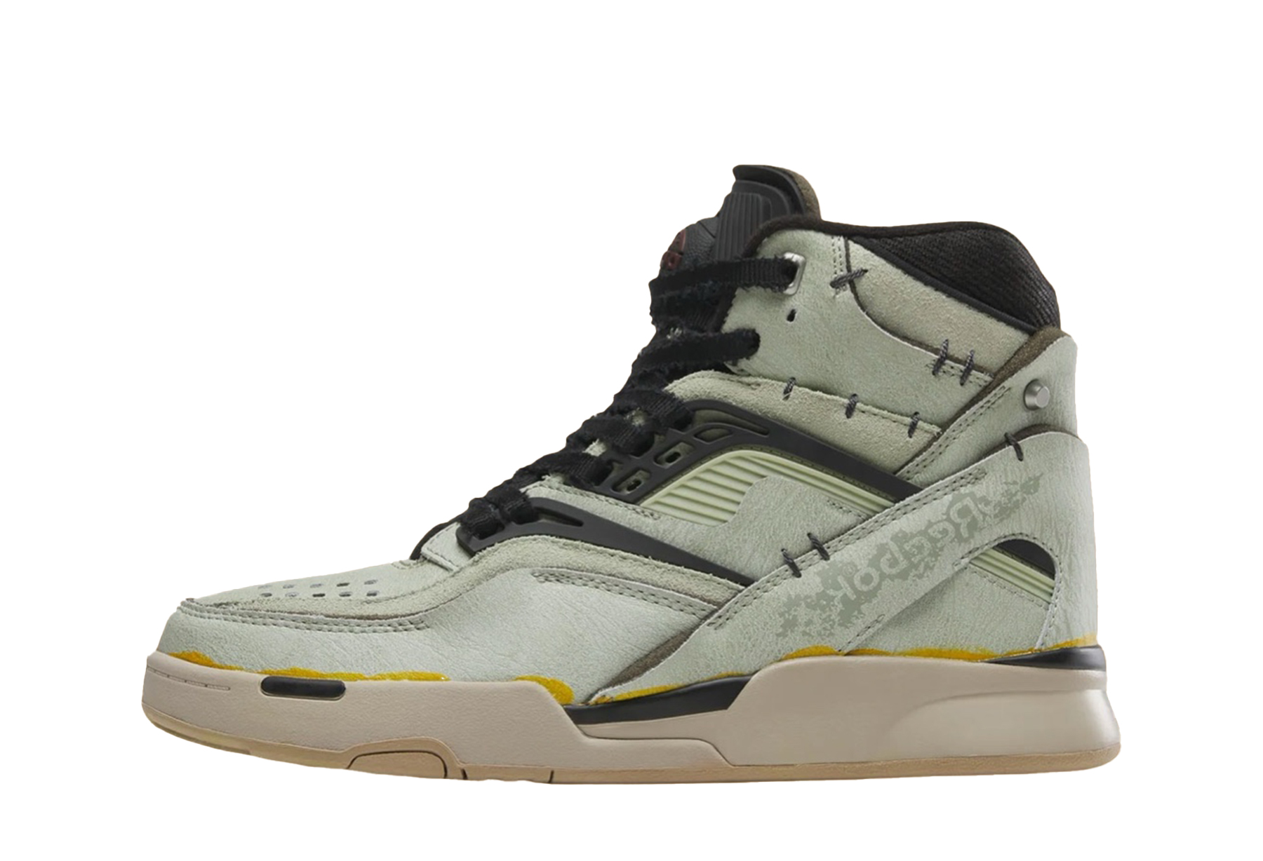 Reebok Universal x Monsters Pump TZ 'Green/Black-Grey' (2024) Green/Black-Grey sneaker – authenticated on KLEKT