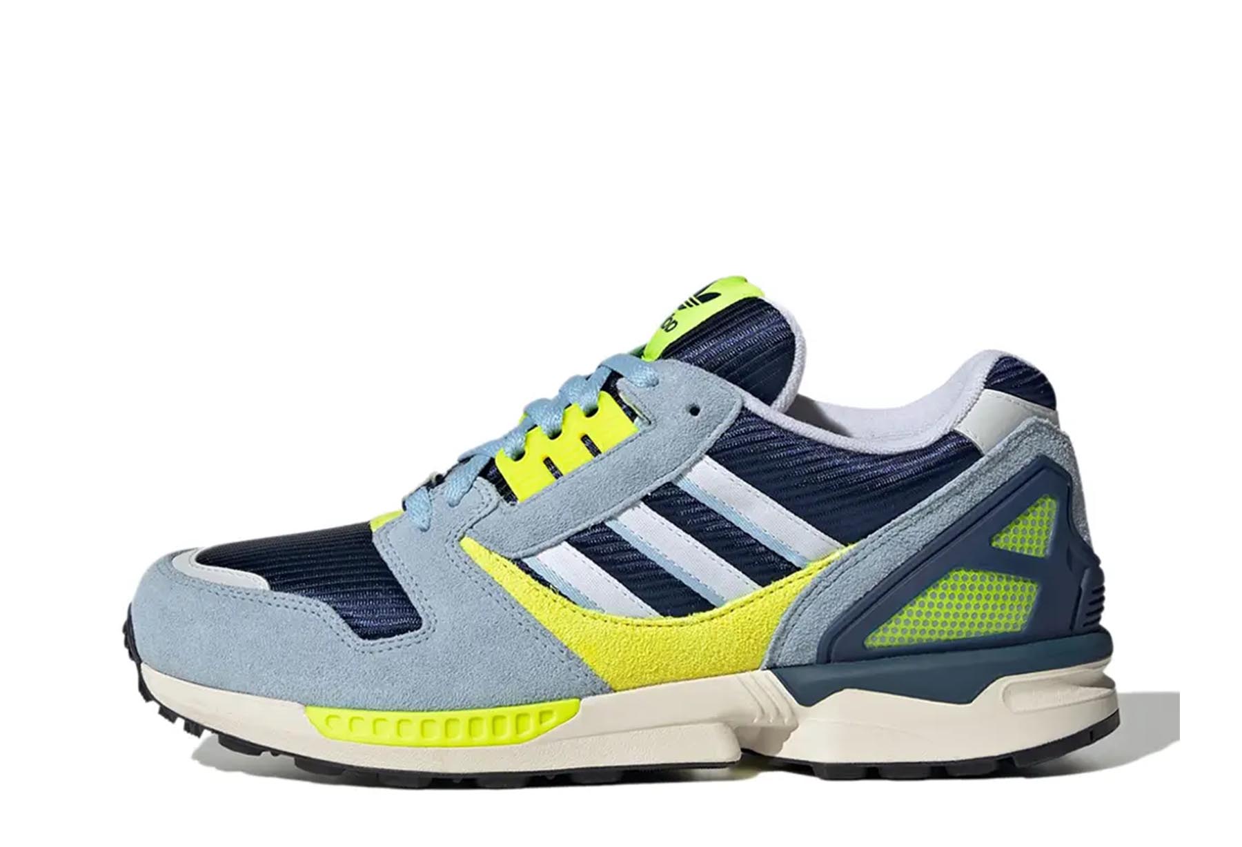adidas ZX 8000 'Dark Blue White Solar Yellow' (2026) | Adidas | KLEKT