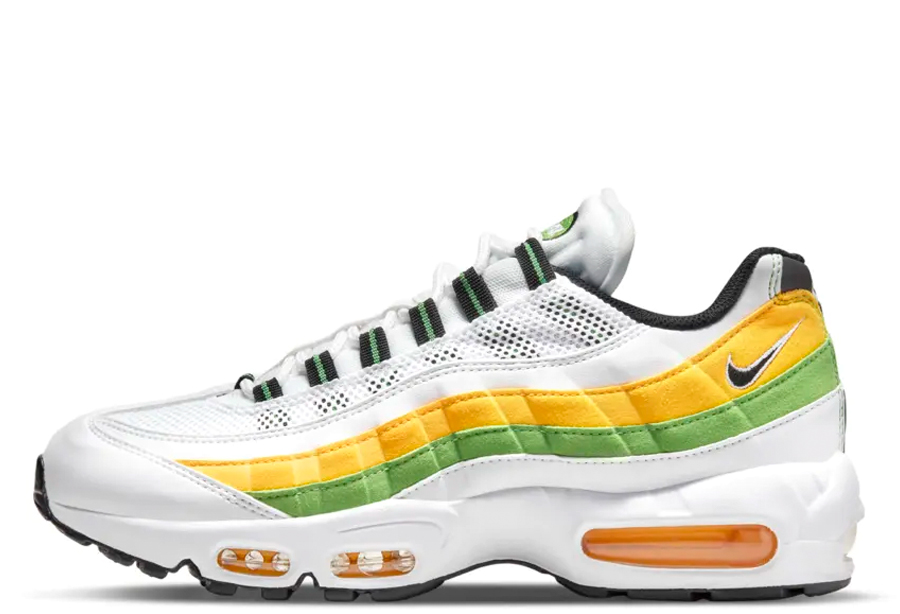 Nike Air Max 95 Lemon Lime (2022) WHITE/BLACK/GREEN APPLE/TOUR YELLOW sneaker – authenticated on KLEKT