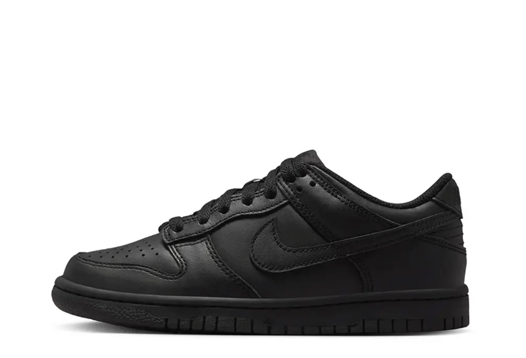 Nike Dunk Low GS 'Triple Black' (2025) TRIPLE BLACK sneaker – authenticated on KLEKT