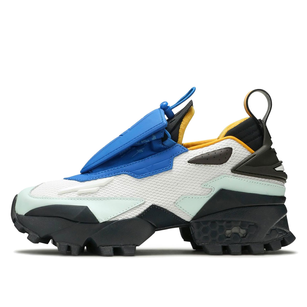 Reebok x Pyer Moss Experiment 4 Trail Fury White Buff Blue (2020) White/Buff Blue/Trek Gold sneaker – authenticated on KLEKT